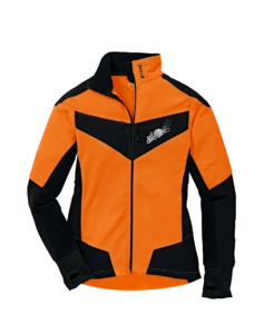 Fleecejack, DYNAMIC, maat L, fluo-oranje