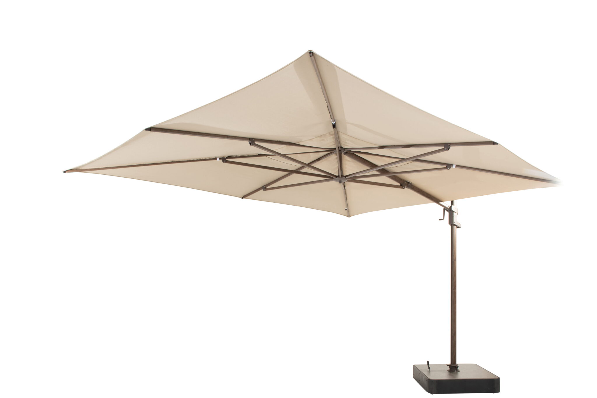 4SO_ Finca parasol 400x300cm Wenge frame Beach 11 (1)