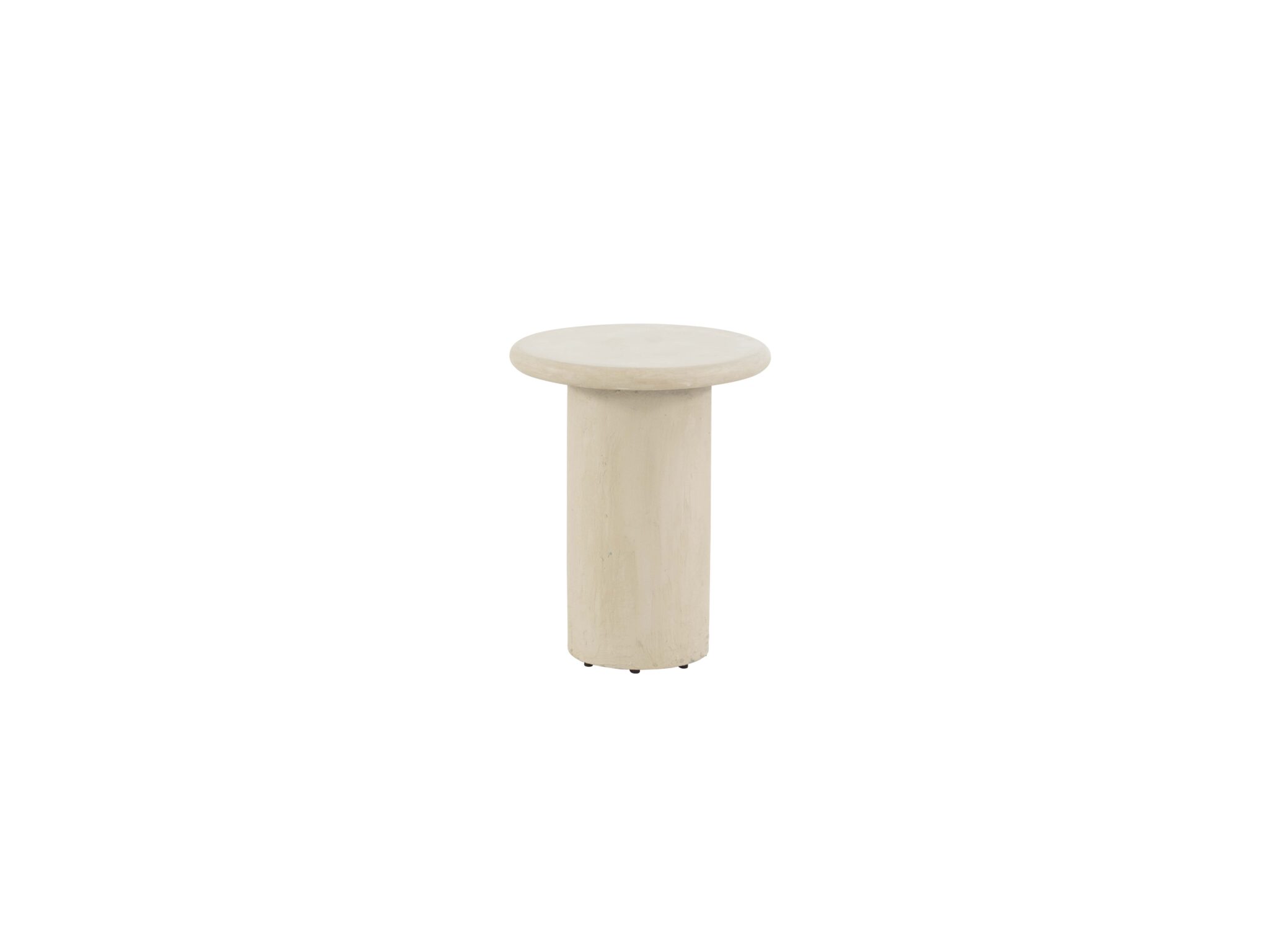 4SO_ Hampton side table round mortex top 45x55 cm with mortex base-min (2) 4SO Hampton Side table - Afbeelding 1