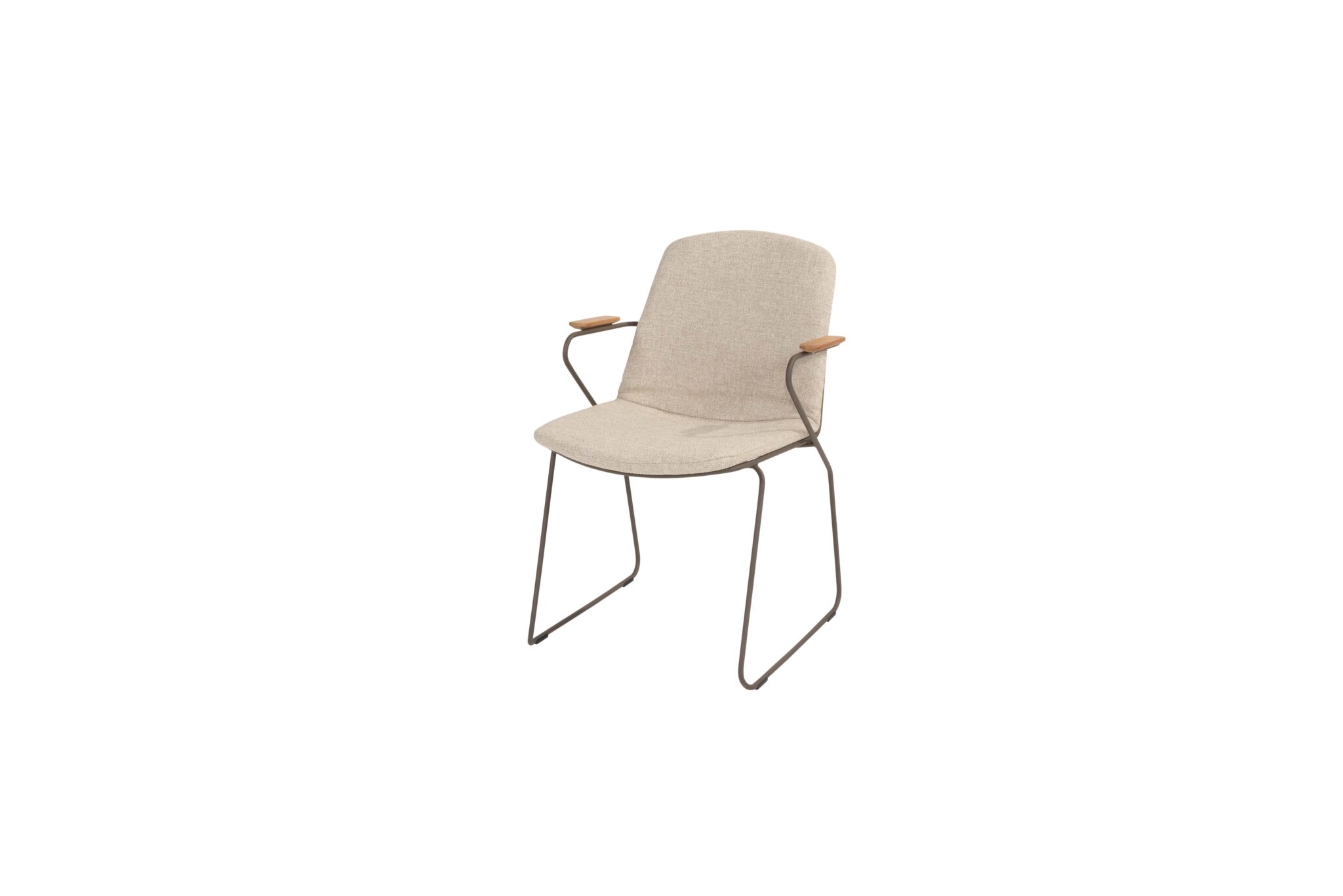 4SO_ Veneto stackable dining chair Terre with cushion 01-min