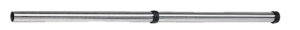Verlengbuis, 2-delig, kunststof, Ø 50 mm, 500 mm